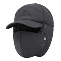 Unisex Winter Thickened Fur Baseball Cap – Warm Ski Fishing Outdoor Cold-Weather Hat