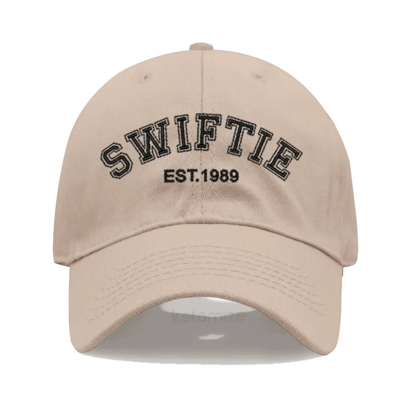 SWIFTIE 1989 Embroidery Baseball Cap for Men Women Unisex Washed Cotton Dad Hat Sun Hat Gift Fans Outdoor Sports Dropshipping