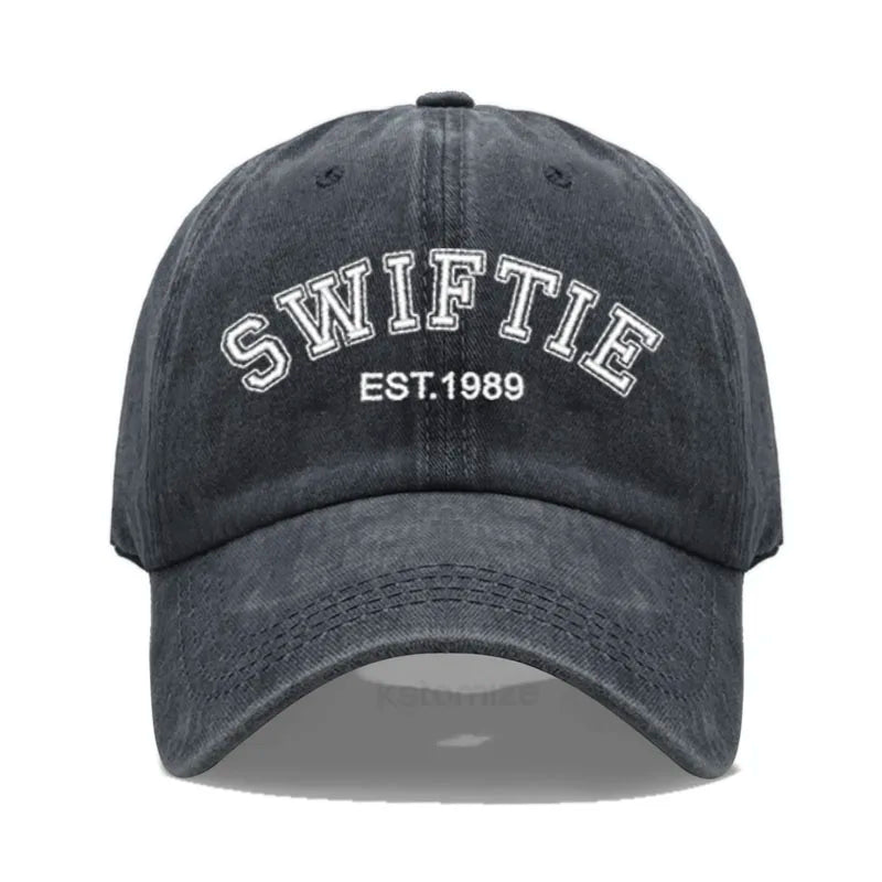 SWIFTIE 1989 Embroidery Baseball Cap for Men Women Unisex Washed Cotton Dad Hat Sun Hat Gift Fans Outdoor Sports Dropshipping