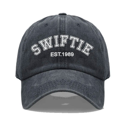 SWIFTIE 1989 Embroidery Baseball Cap for Men Women Unisex Washed Cotton Dad Hat Sun Hat Gift Fans Outdoor Sports Dropshipping