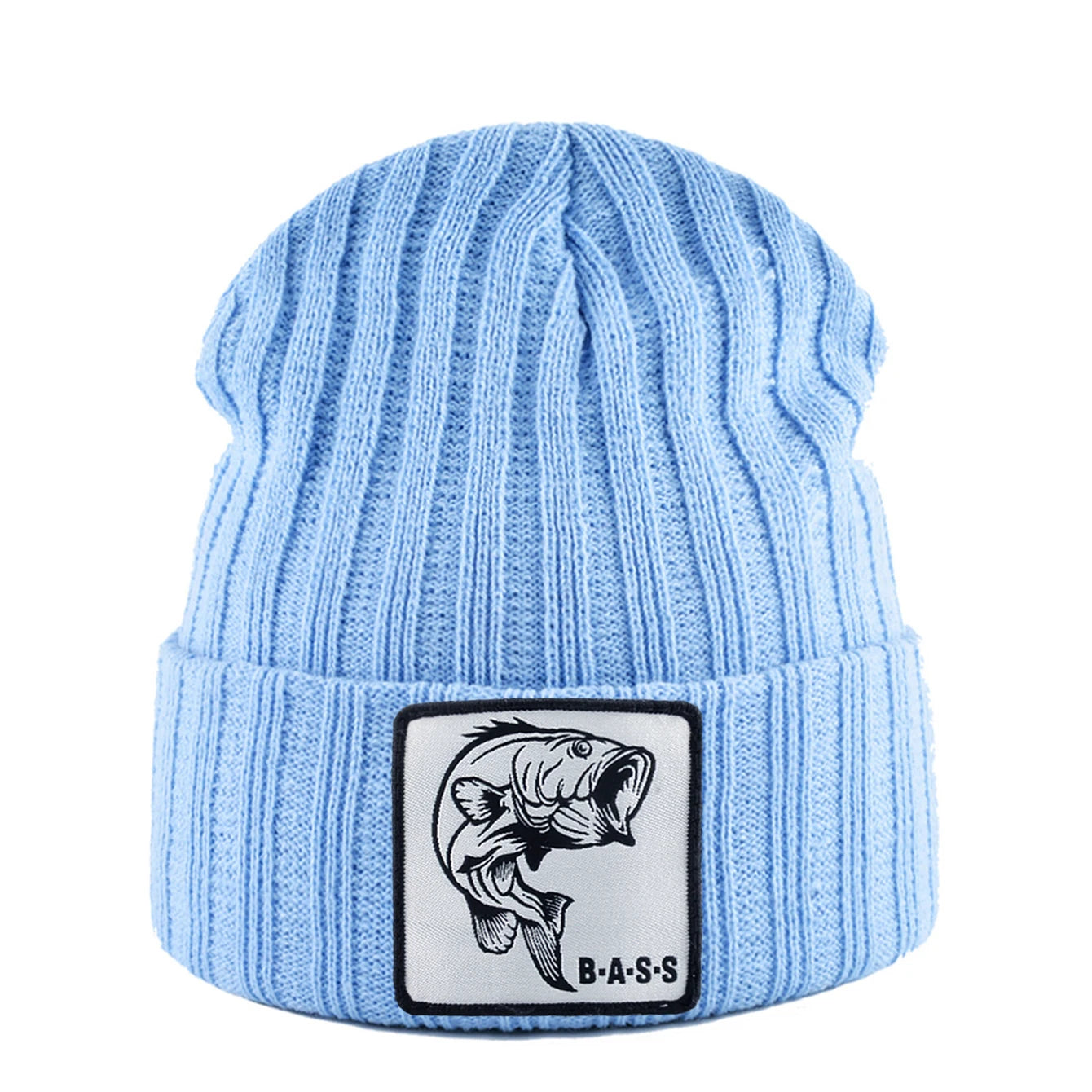 Knitted Skullies Beanie With Animals Patch Men Women Outdoor Casual Sport Hats Autumn Winter Solid Color Hip Hop Beanies