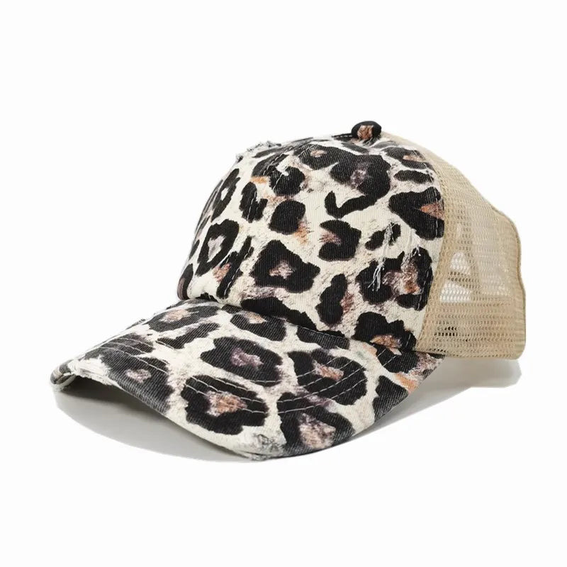 Spring Summer Soft Baseball Cap For Women Vintage Washed Cotton Ponytail Caps Men Blank Denim Sport Trucker Sun Hats Gorras