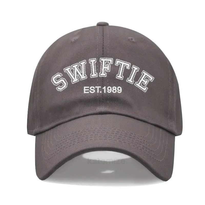 SWIFTIE 1989 Embroidery Baseball Cap for Men Women Unisex Washed Cotton Dad Hat Sun Hat Gift Fans Outdoor Sports Dropshipping