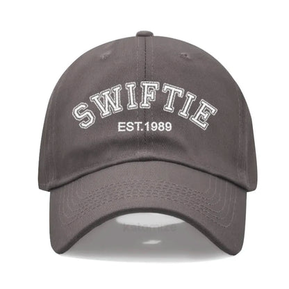 SWIFTIE 1989 Embroidery Baseball Cap for Men Women Unisex Washed Cotton Dad Hat Sun Hat Gift Fans Outdoor Sports Dropshipping