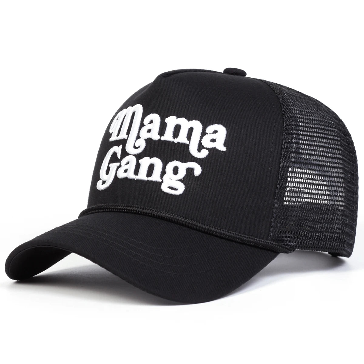 Unisex MAMAGANG Letter Embroidery Baseball Net Caps Spring and Summer Outdoor Adjustable Casual Hats Hip Hop Hat Sunscreen Hat