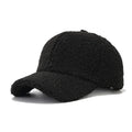 Teddy Plush Warm Baseball Cap Fashionable Versatile Duckbill Hat
