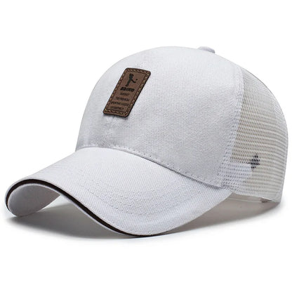 Unisex Mesh Baseball Cap – Breathable Outdoor Sports Sun Hat, Korean Style