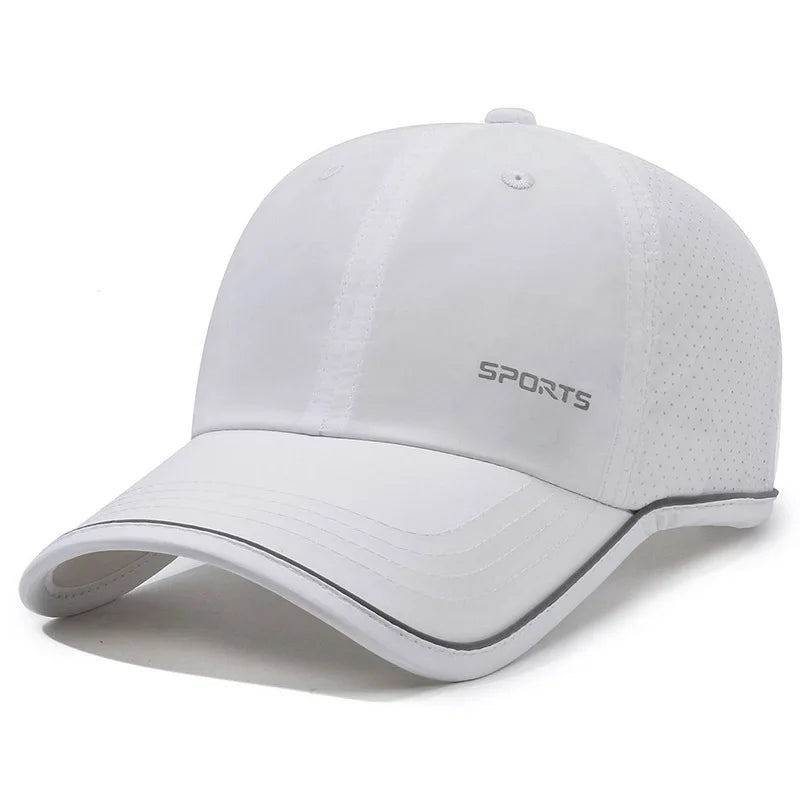 LuminousBreathable Quick-Dry Baseball Cap for Sun Protection during Outdoor Activities