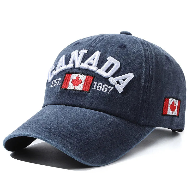 Men And Women Letters Fashion Trend Hat CANADA Letters Baseball Cap Cotton Versatile Baseball Cap