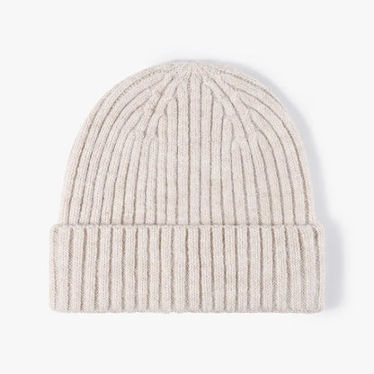 New Cool Women Man Autumn Winter Thick Wool Beanie Hat High Quality Outdoor Earflaps Warm Knitted Beanie Cap Hat For Men Women
