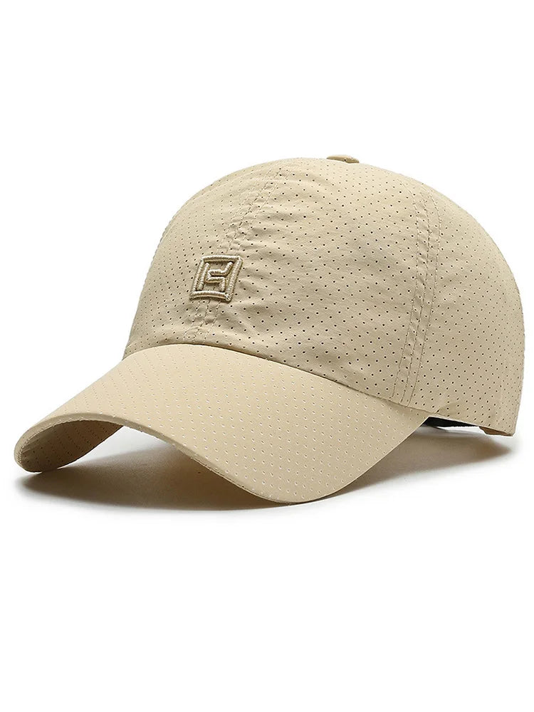 Unisex Sunshade Breathable Quick-drying Baseball Cap With Trendy Pattern For Outdoor Fishing