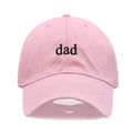 New dad mom Embroidery Soft Cotton Baseball Cap Fashion Women Men Hat Sport Visors Snapback Cap Sun Hat Breathable Outdoor Caps