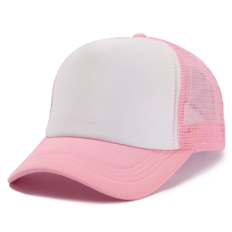 Summer Hollow Out Foam Baseball Hat For Women Men Bright Green Color Breathable NetSun Hat Trucker Hip Hop Cap Baseball Cap Hat