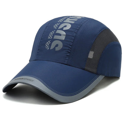 Men'S Summer Quick-Dry Baseball Cap for Outdoor Sun Protection, Lightweight And Breathable Duckbill Hat for Women