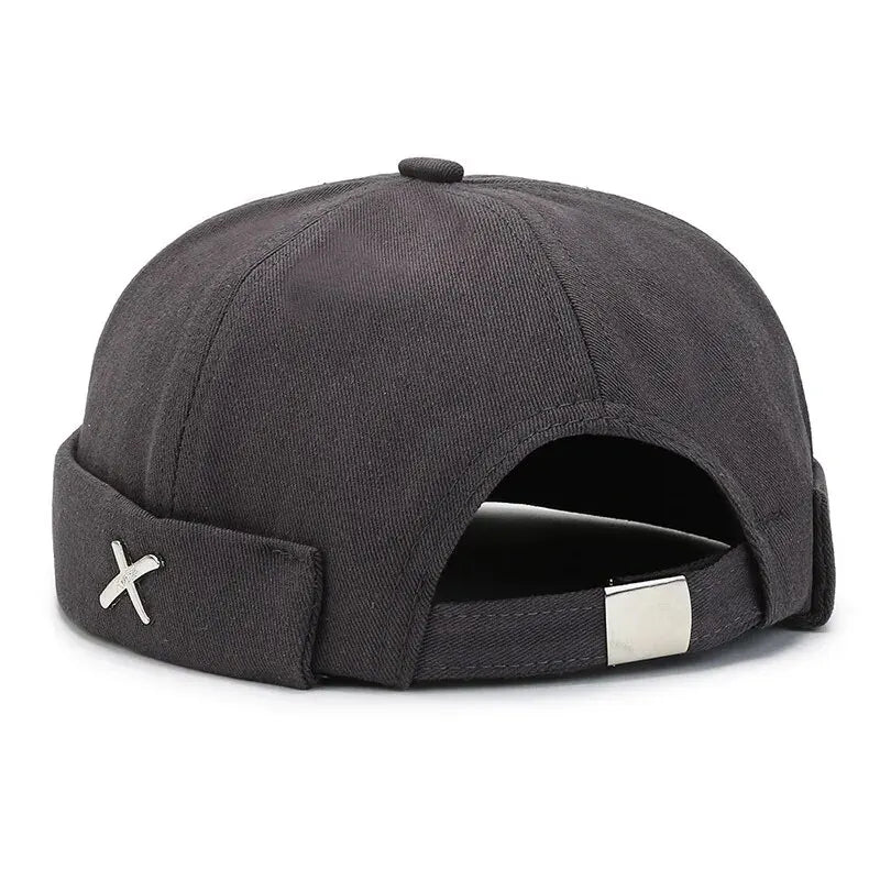Unisex Korean Street Beanie Hat Casual Round Sailor Cap