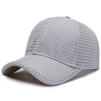 Breathable Men's Mesh Baseball Cap for Summer Fishing and Outdoor Activities