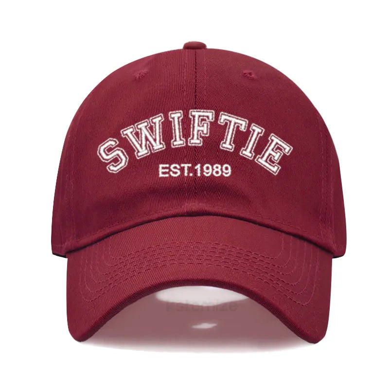SWIFTIE 1989 Embroidery Baseball Cap for Men Women Unisex Washed Cotton Dad Hat Sun Hat Gift Fans Outdoor Sports Dropshipping