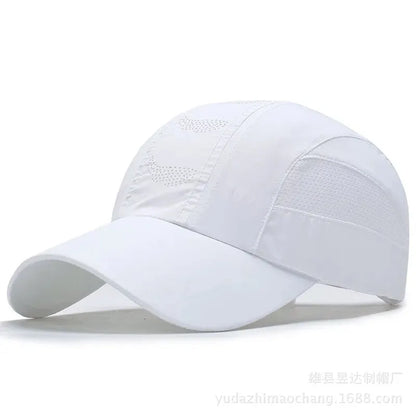 Men’s Quick-Dry Mesh Baseball Cap – Breathable Outdoor Sports Sun Hat