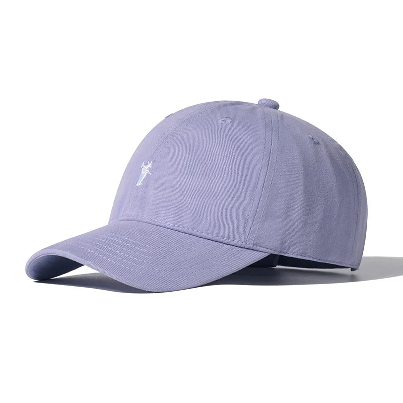 Unisex Cotton Baseball Cap – Simple Farmer Embroidery Casual Adjustable Sun Hat