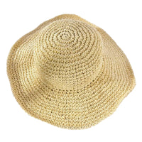 Wide Brim Beige