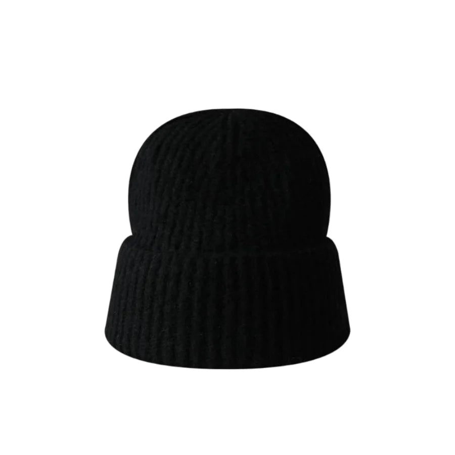 Cat Ears Wool Hat Female Autumn and Winter Korean  Cute Face Small Knitted Hat Big Head Circumference Warm Ear Protection Hat