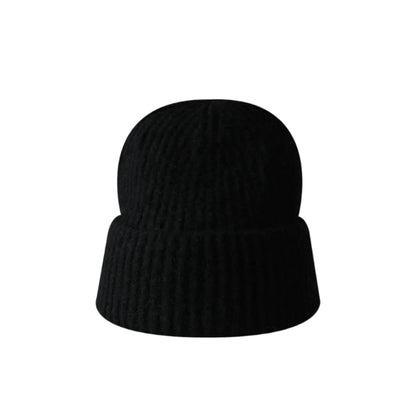 Cat Ears Wool Hat Female Autumn and Winter Korean  Cute Face Small Knitted Hat Big Head Circumference Warm Ear Protection Hat