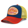 New Style Unisex Baseball Cap Classic STATION Letter Pattern Mesh Cap Men And Women Breathable Streetwear Summer Trucker Hat