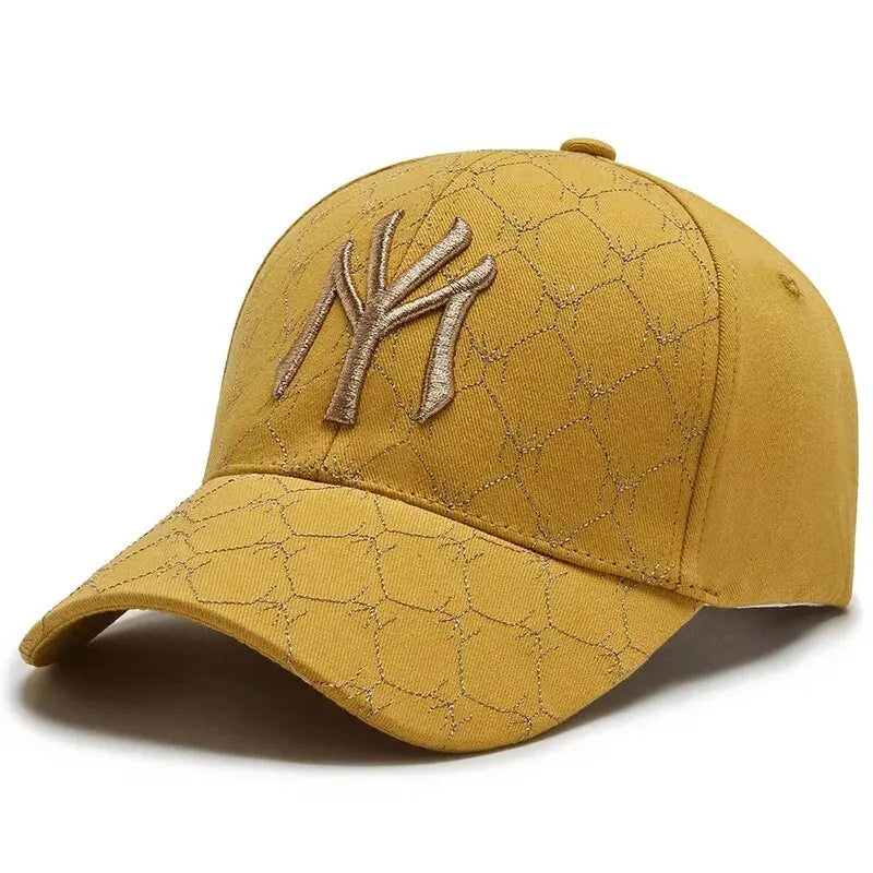 Women’s Structured Baseball Cap – Fashion Korean Style Trendy Casual Hat