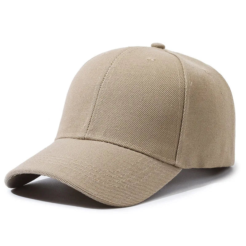 Baseball Cap Women Men Advertising Work Travel Group Solid Color Dance Hip Hop Students DIY Printing Logo Sunshade Dad Hat Kpop