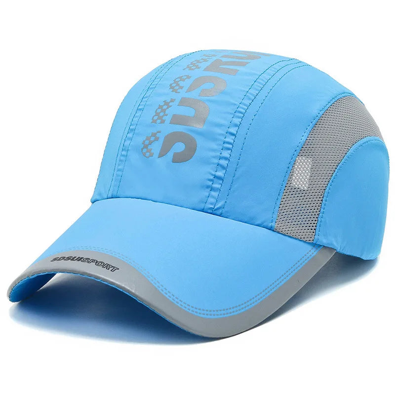 Men'S Summer Quick-Dry Baseball Cap for Outdoor Sun Protection, Lightweight And Breathable Duckbill Hat for Women