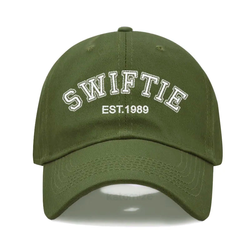 SWIFTIE 1989 Embroidery Baseball Cap for Men Women Unisex Washed Cotton Dad Hat Sun Hat Gift Fans Outdoor Sports Dropshipping