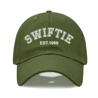 SWIFTIE 1989 Embroidery Baseball Cap for Men Women Unisex Washed Cotton Dad Hat Sun Hat Gift Fans Outdoor Sports Dropshipping