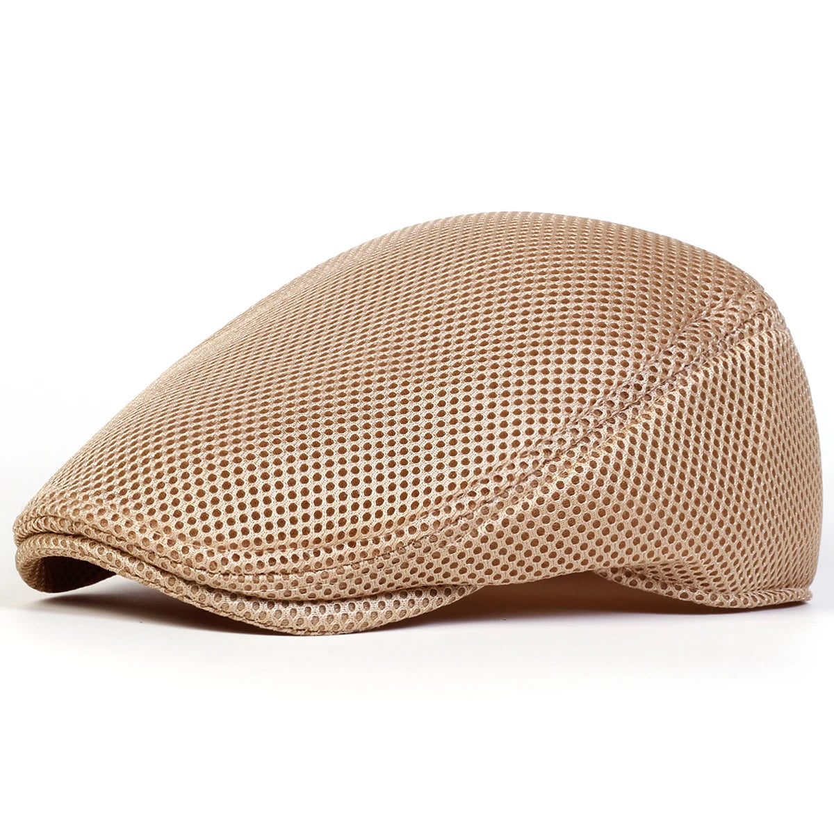 Men Mesh Breathability Newsboy Caps British Painters Hats Spring and Summer Flat Cap Hip Hop Berets