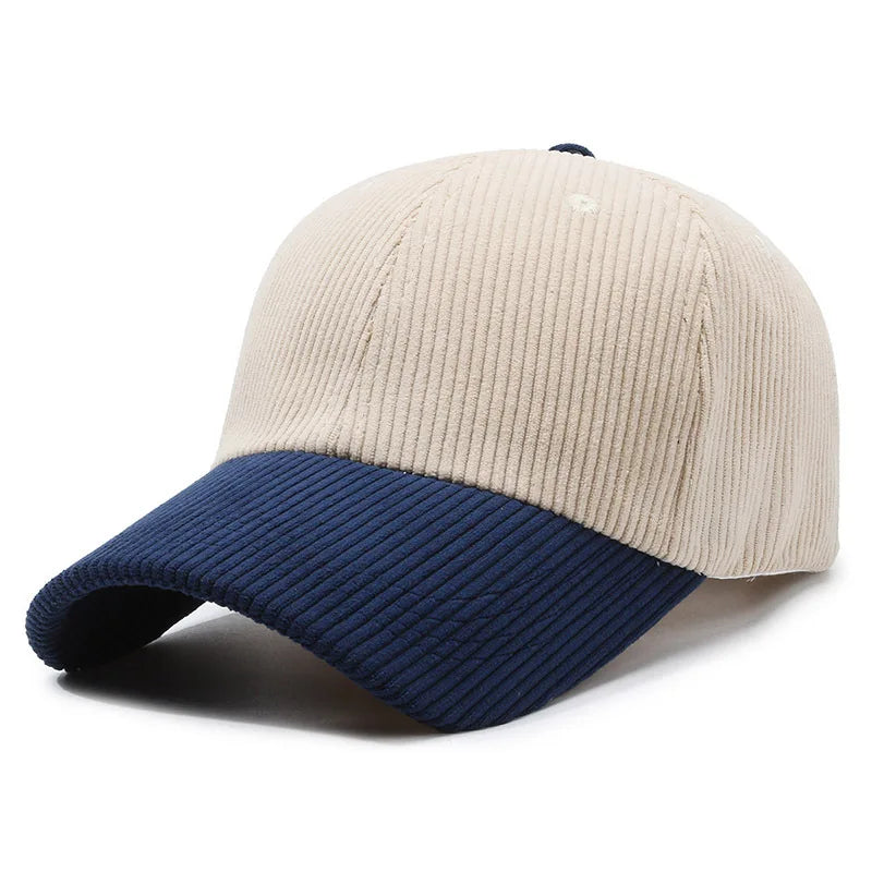 Wonder Embroidered Unisex Corduroy Baseball Cap - Sunshade for Outdoor Sports and Gifting