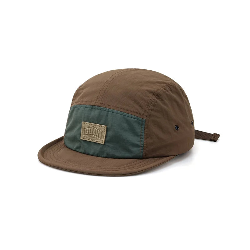 Unisex Quick-Dry Short Brim Baseball Cap – Thin Breathable Summer Outdoor Hiking Sun Hat (5-Panel Style)