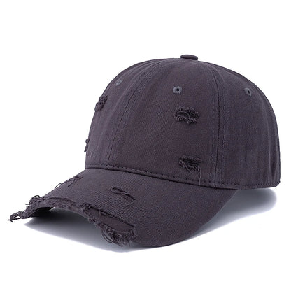 Hot Sale Washed Cotton Retro Distressed style Cap High Quality Baseball Cap Women Dopamine Cap Outdoor Hats