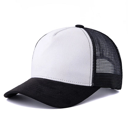 New Unisex High Quality Mesh Cap Casual Fashion Multi-color Cotton Baseball Trucker Hat For Women And Men Summer Plain Style