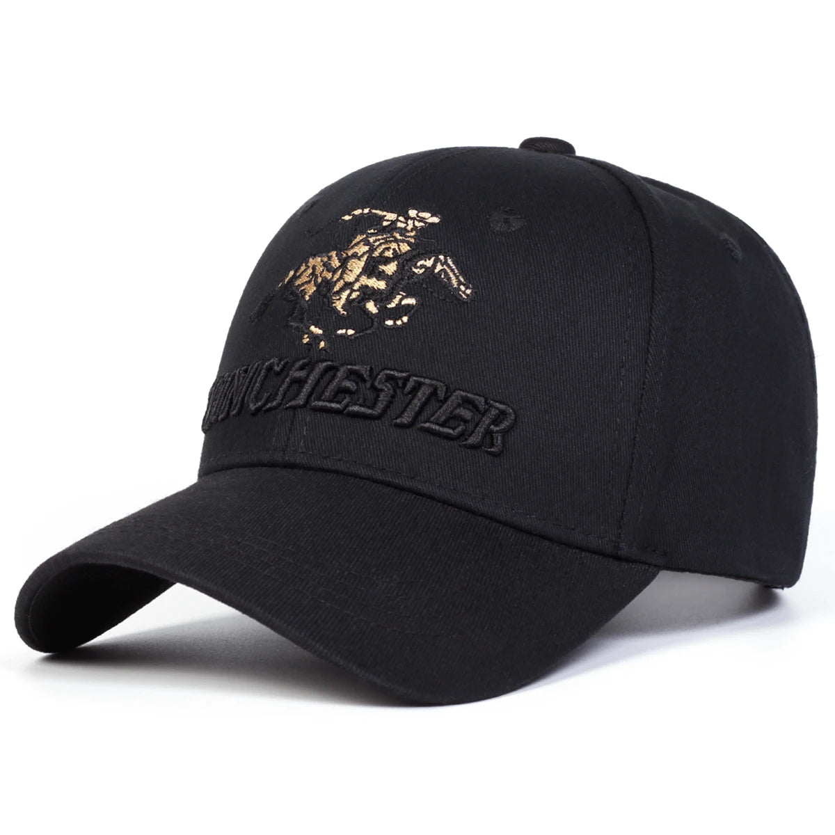 Unisex Winchester Letter Embroidery Baseball Caps Spring and Autumn Outdoor Adjustable Casual Hats Sunscreen Hat