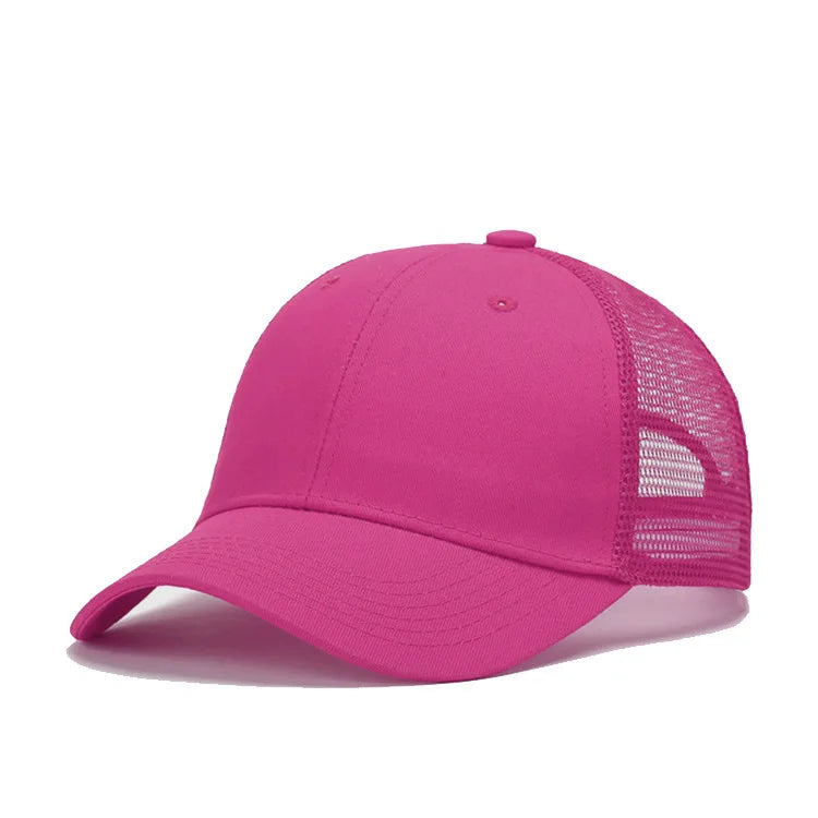 COKK Baseball Cap Men Hat Women Summer Outdoor Camouflage Sun Hat Breathable Mesh Cap Solid Color Snapback Casquette Bone Male