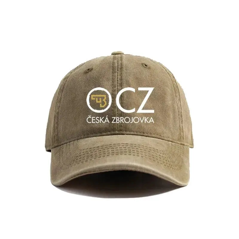 2025 Ceska Zbrojovka Baseball Caps Distressed Hats CZ Firearms Cap Men Women Retro Outdoor Summer Adjustable Hats Fashion
