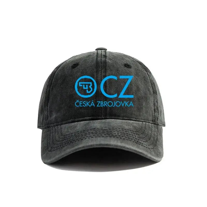 2025 Ceska Zbrojovka Baseball Caps Distressed Hats CZ Firearms Cap Men Women Retro Outdoor Summer Adjustable Hats Fashion