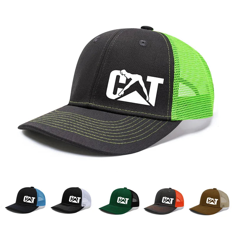New Fashion Summer Mesh Hat Richardson 112 Truck Cap Print Pattern Micro-curved Driver Hats men Sunshade Fishing Baseball Caps