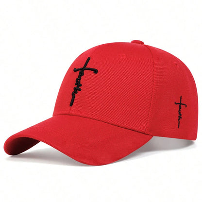 Fashion Faith Embroidery Baseball Cap Men Women Spring Summer sun Hats Cotton Snapback Hat Unisex Hip Hop Trucker Caps Gorras