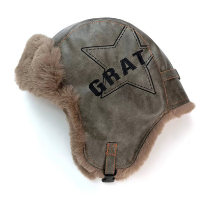 Winter Fleece-Lined Ear Protection Cotton Hat for Women 2025 New Style Men's Cold-Proof Hat Men's Warm Lei Feng Hat Cycling Hat