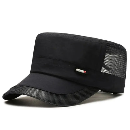 Men’s Quick Dry Mesh Baseball Cap Breathable Outdoor Sports Sun Visor Hat
