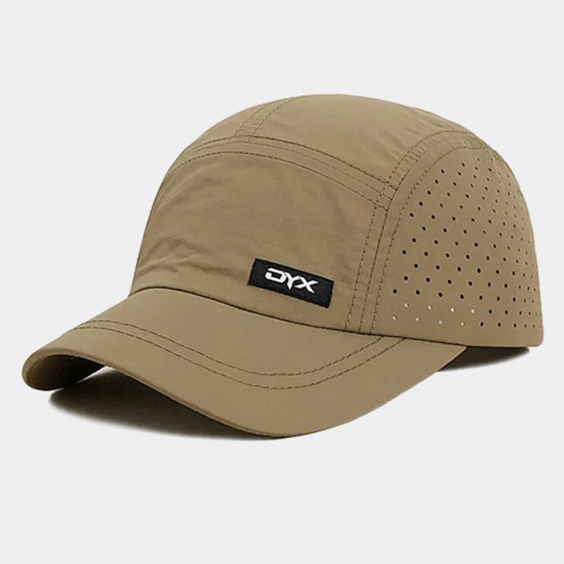 A Men'S Short-Brim Cap, New Summer Style, Breathable And Quick-Drying Baseball Hat, Lightweight Soft-Top Duckbill Cap for Women