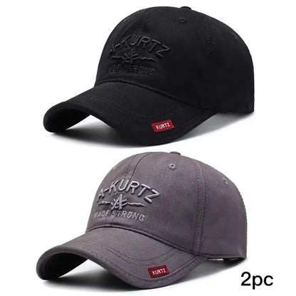 Unisex Korean Style Baseball Cap Embroidered Casual Outdoor Sun Hat