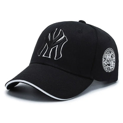 1PC Unisex Casual Baseball Caps Letter Embroidery Hip-hop Hats Spring Autumn Outdoor Adjustable Trucker Caps Sunscreen Hat