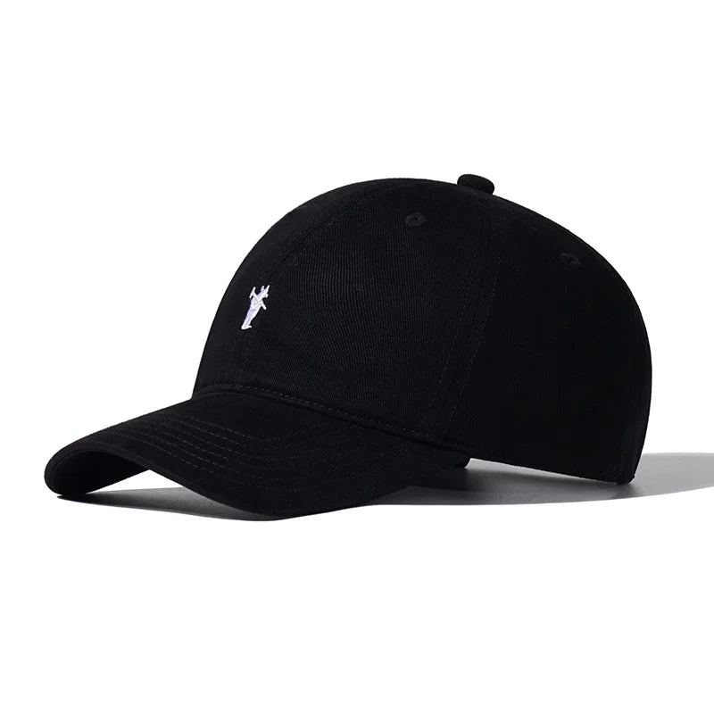 Unisex Cotton Baseball Cap – Simple Farmer Embroidery Casual Adjustable Sun Hat