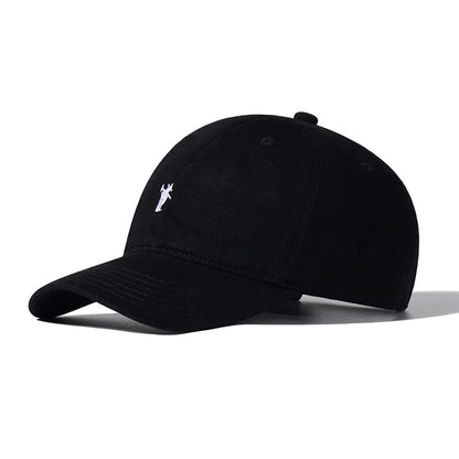 Unisex Cotton Baseball Cap – Simple Farmer Embroidery Casual Adjustable Sun Hat